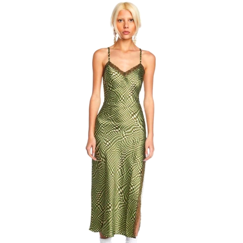 Daisy Street Satin Slip‎ Mini Dress NWT Size 12